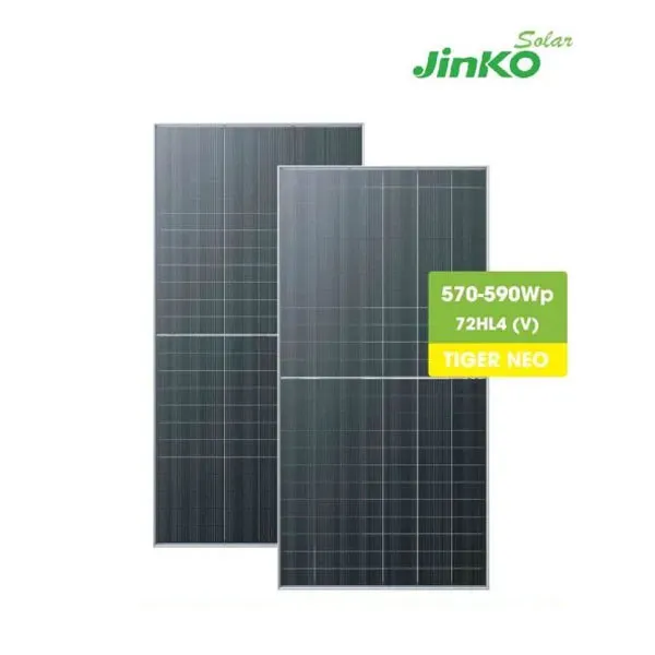 Pin mặt trời Jinko Solar 570-590Wp 72HL4-Bdv, dòng N-Type